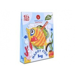 Set de colorat cu nisip Sabbiarelli Bag - Happy Fish 3l+ SABBIARELLI universal