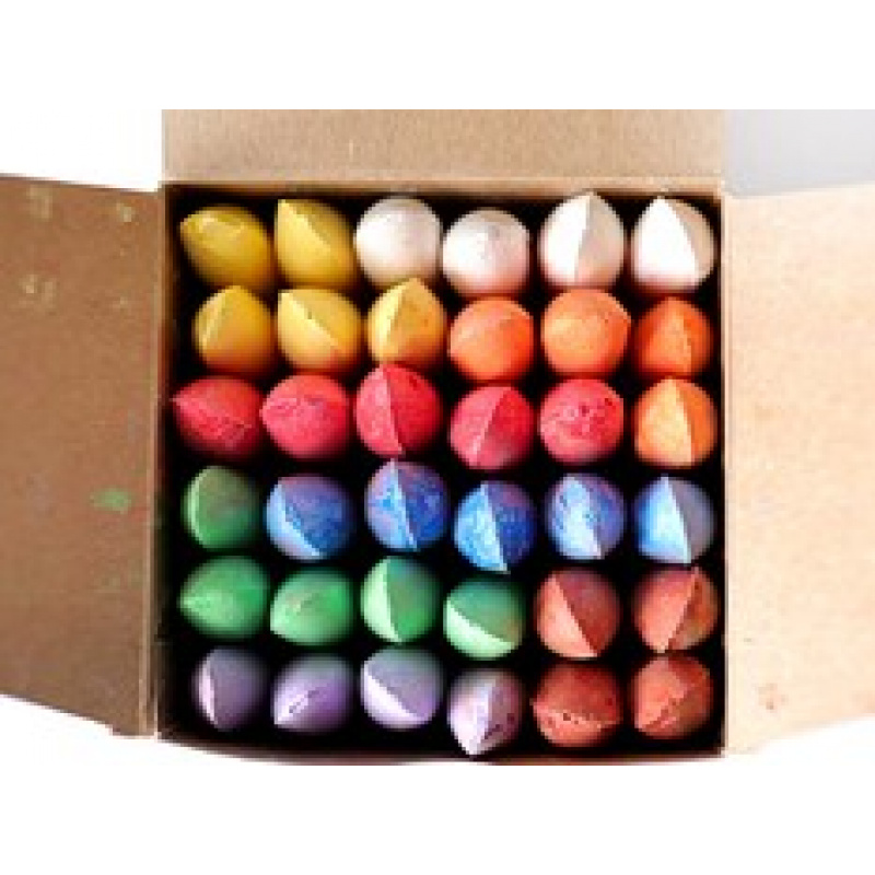 COLORESCA Set de cretă 36 culori 3+