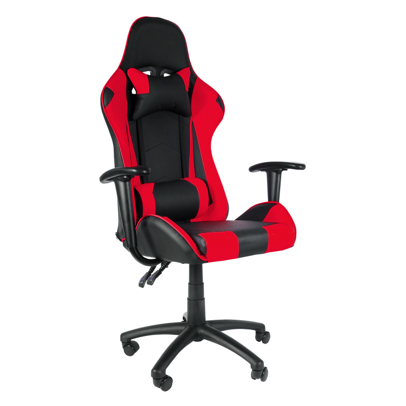Scaun de joc Aga MR2090 Negru - Roșu