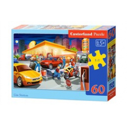 Puzzle 60 buc. Stație de benzină universală