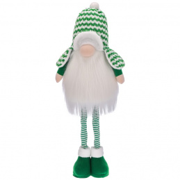 Spiriduș de Crăciun cu picioare telescopice luminoase - 87 cm