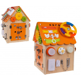 Casă din Lemn Interactivă Multifuncțională