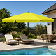 Linder Exclusiv Umbrelă de grădină 400 cm Verde deschis