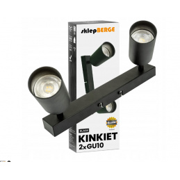 Spot de tavan LED VIKI-X 2x GU10 - negru