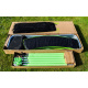 Aga SPORT FIT Trambulină 305 cm Light Green + plasă de protecție interioară