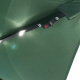 Umbrelă de grădină Aga 300 cm Verde închis cu iluminare LED