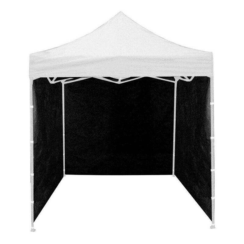 Aga Panouri laterale pentru stand de vânzare 2x3m Negru