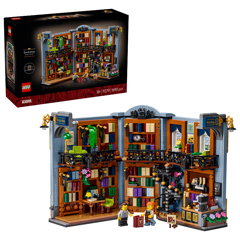 LEGO® Icons 11379 Librărie: Sanctuarul cărților