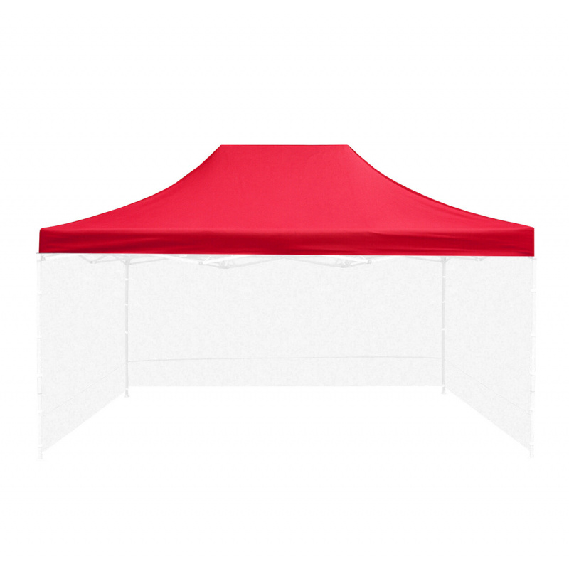 Aga Acoperiș pentru stand de vânzare 3x4,5m Roșu