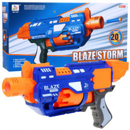 Pistol electric pentru copii 6+ Blaze Storm 20 de proiectile lungi din spumă + Distanță de până la 10 m