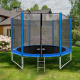 Aga SPORT PRO Trambulină 305 cm Albastră + plasă de protecție + scară