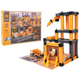 Set Garaj Șantier de Construcții + Accesorii și Figurine