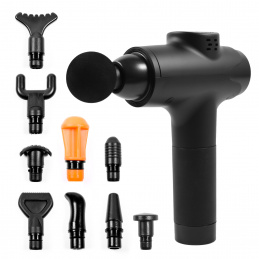 Aga Pistolă de masaj DS1602 Neagră