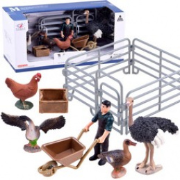 Set de figurine cu animale de fermă ZA2989B