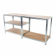 Raft metalic Linder Exclusiv 180x100x60 cm 5 polițe