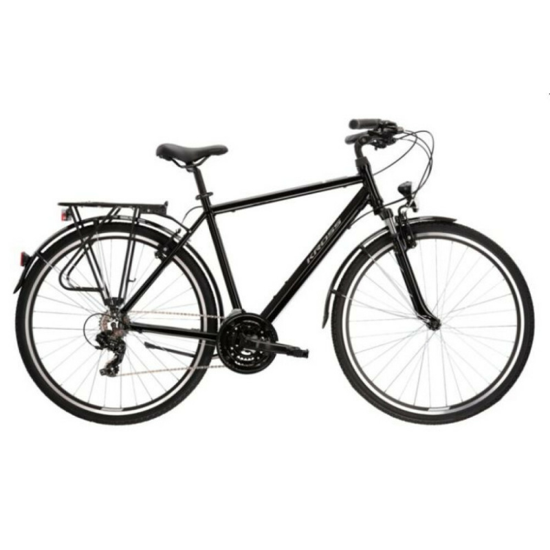 Bicicletă pentru bărbați KROSS TRANS 1.0 28" Negru