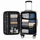 Set de valize de călătorie Aga Travel MR4676 Gri deschis