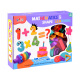 Material plastic + forme de numere ZA4292