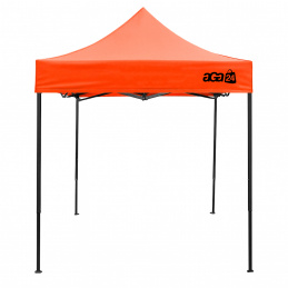 Stand de vânzare Aga fără pereți laterali 2x2 m Portocaliu