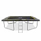Aga Trambulină dreptunghiulară 244x335 cm Negru/Galben - CALITATEA a II-a