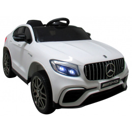 R-Sport MERCEDES GLC63S Mașinuță electrică 4x4 Albă