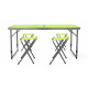 Aga Set pliabil de camping Verde