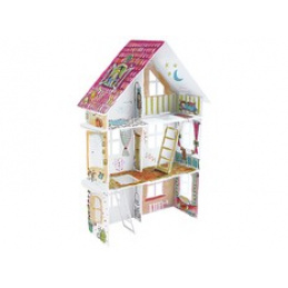 MONUMI 3D Carte de colorat pliabilă XXL Street House Pružina 4+