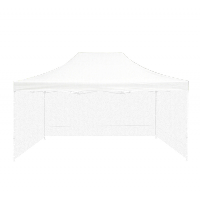Aga Acoperiș pentru stand de vânzare 3x4,5m Albă