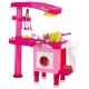 Aga4Kids Bucătărie din plastic KITCHEN 008-82 Roz