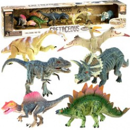 Set de dinozauri DINOZAURI pictați 6buc ZA2051 universal