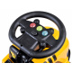 TRAKTOR Vehicul de împins cu remorcă ZA3746 - Galben