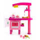 Aga4Kids Bucătărie din plastic KITCHEN 008-82 Roz
