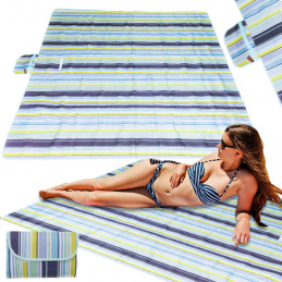 Saltea de plajă Pătură de picnic pentru plajă 200x200cm Colorată