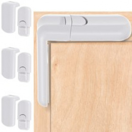 Protecție pentru dulap alb 4 bucăți Malatec