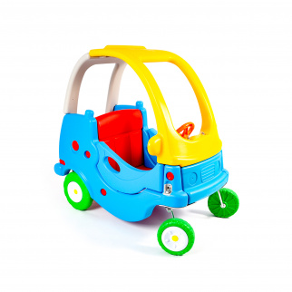 Aga Mașinuță de împins pentru copii DS3902 Albastru/galben