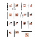 Accesorii pentru unghii - set