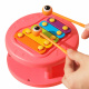 Aga4Kids Melc de tras cu xilofon Roz