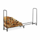 Aga Suport pentru lemne 200x36x116 cm Negru
