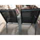 2x Linder Exclusiv Scaun de grădină Negru 2DAZ537 - II. CALITATE
