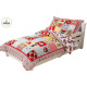 KidKraft Lenjerie microfibră FIRE TRUCK 100x150, 60x75 cm