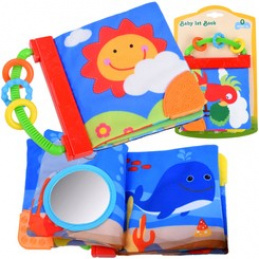 Carte moale din material textil foșnitor ZA1779 universală