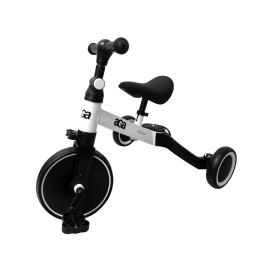Aga Bicicletă fără pedale 3în1 DS2908-WH Albă