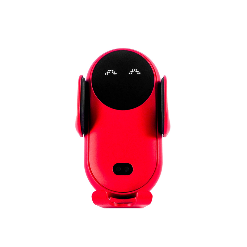 Aga Suport pentru telefon cu încărcare wireless Qi Roșu