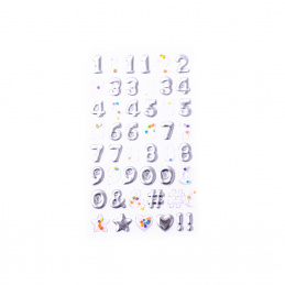 Aga4Kids Numere autoadezive DS8101SC Aga4Kids Numere autoadezive DS8101SC