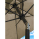 Linder Exclusiv Umbrelă de soare înclinabilă 250 cm Gri-maro