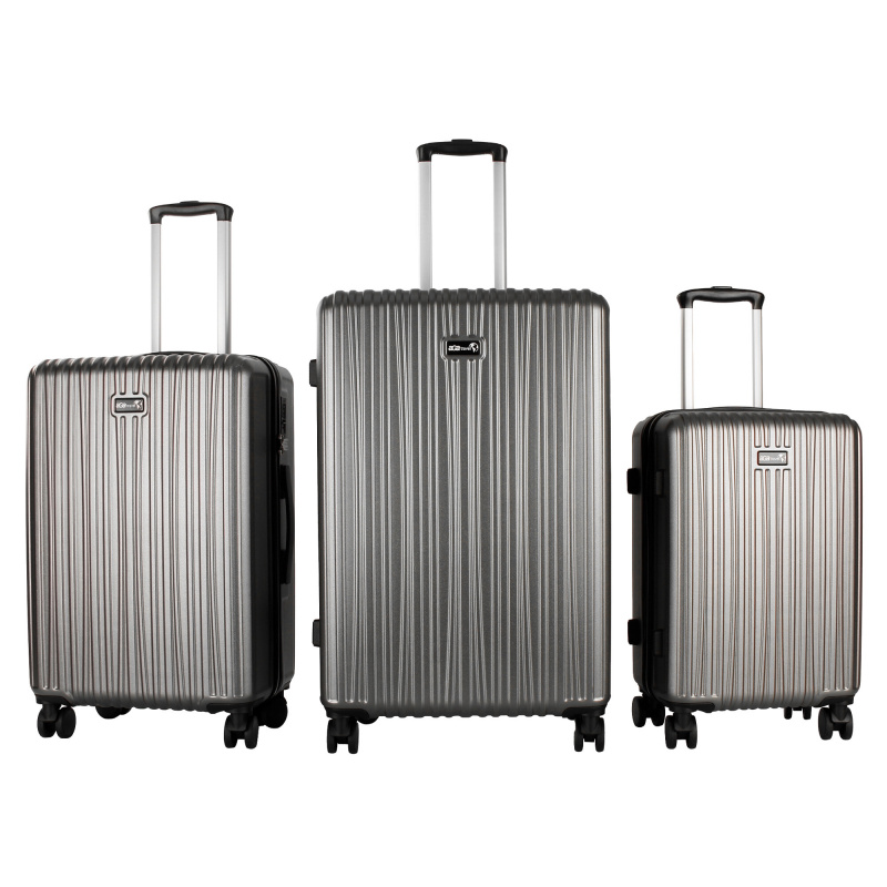 Set de valize de călătorie Aga Travel MR4667 Gri închis