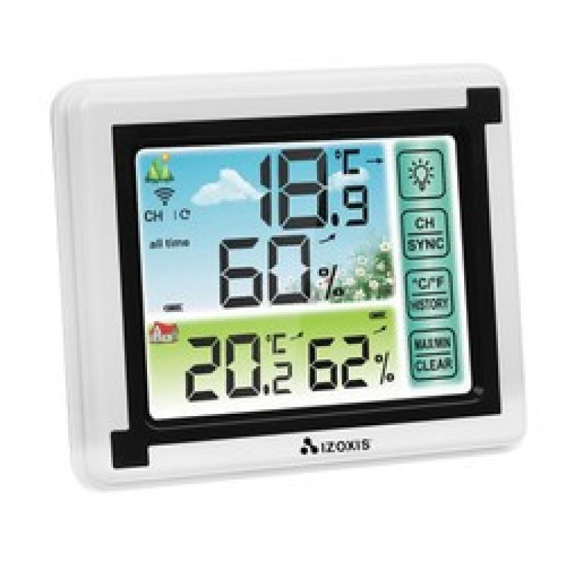 Stație meteo - higrometru - fără fir