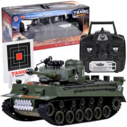 Tanc mare controlat de la distanță German Tiger RC0252ZI universal