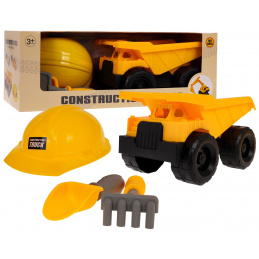 Vehicul de construcții cu Casco + Accesorii Vehicul de construcții cu Casco + Accesorii