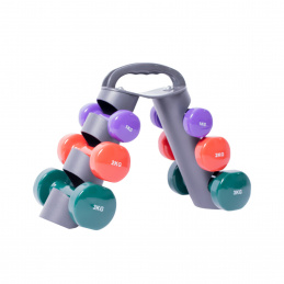 Aga Suport cu gantere aerobic 12kg 6SAF008 - 2. CALITATE - LIPSEȘTE SUPORTUL